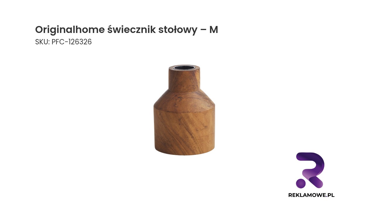 Originalhome świecznik stołowy – M Originalhome świecznik stołowy w rozmiarze M