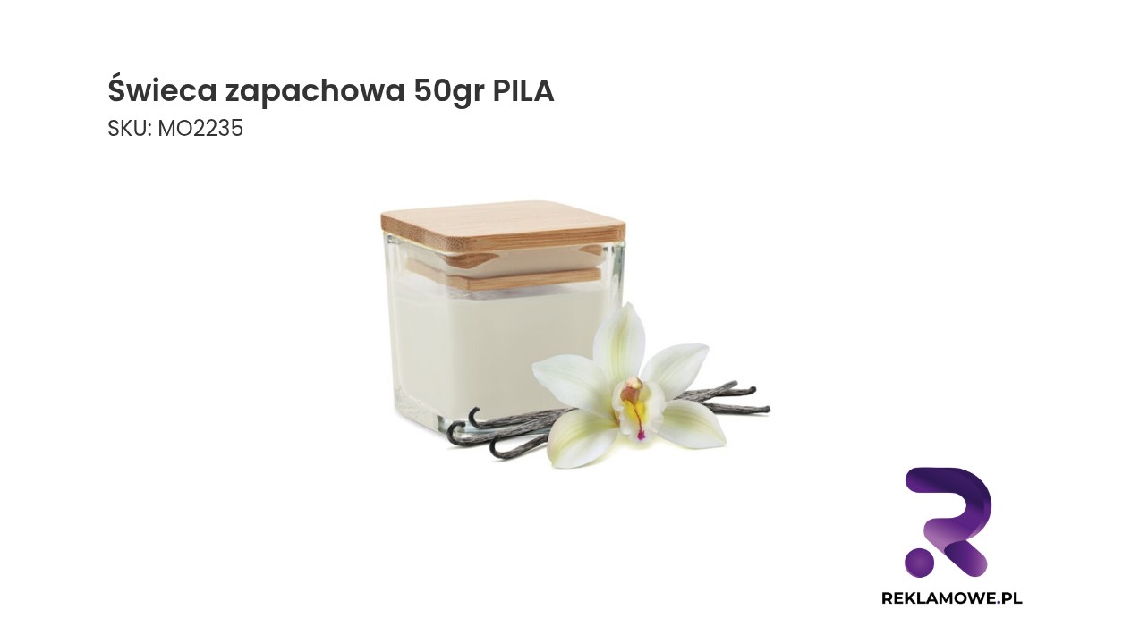 Świeca zapachowa 50gr PILA Świeca zapachowa o wadze 50 gramów marki PILA