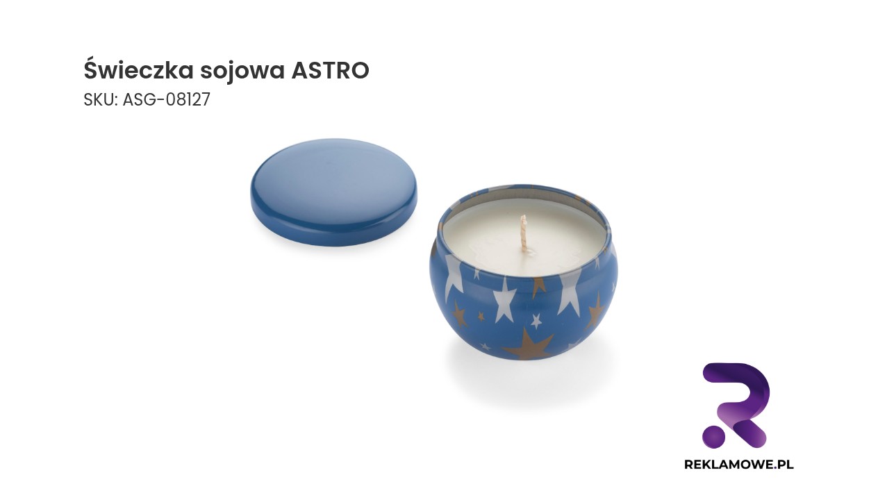 świeczka sojowa ASTRO z naturalnych składników