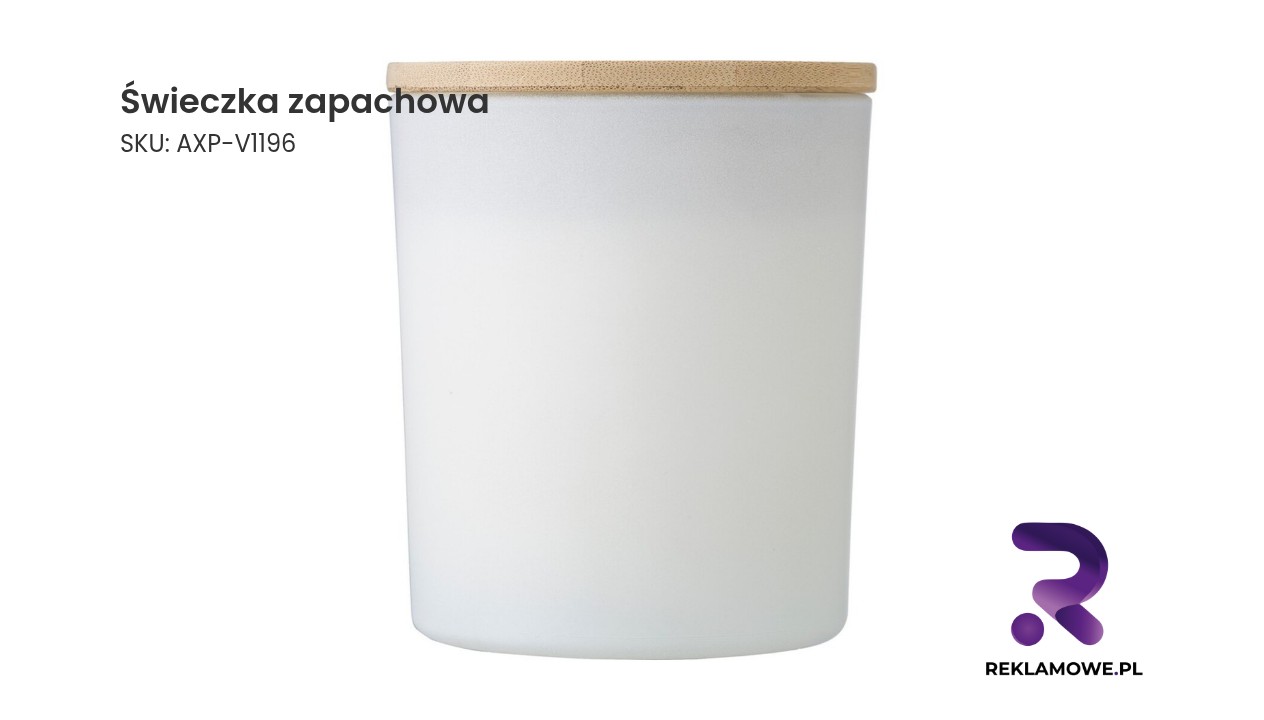 świeczka zapachowa o przyjemnym aromacie