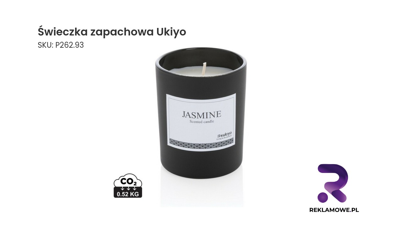 Świeczka zapachowa Ukiyo o relaksującym aromacie