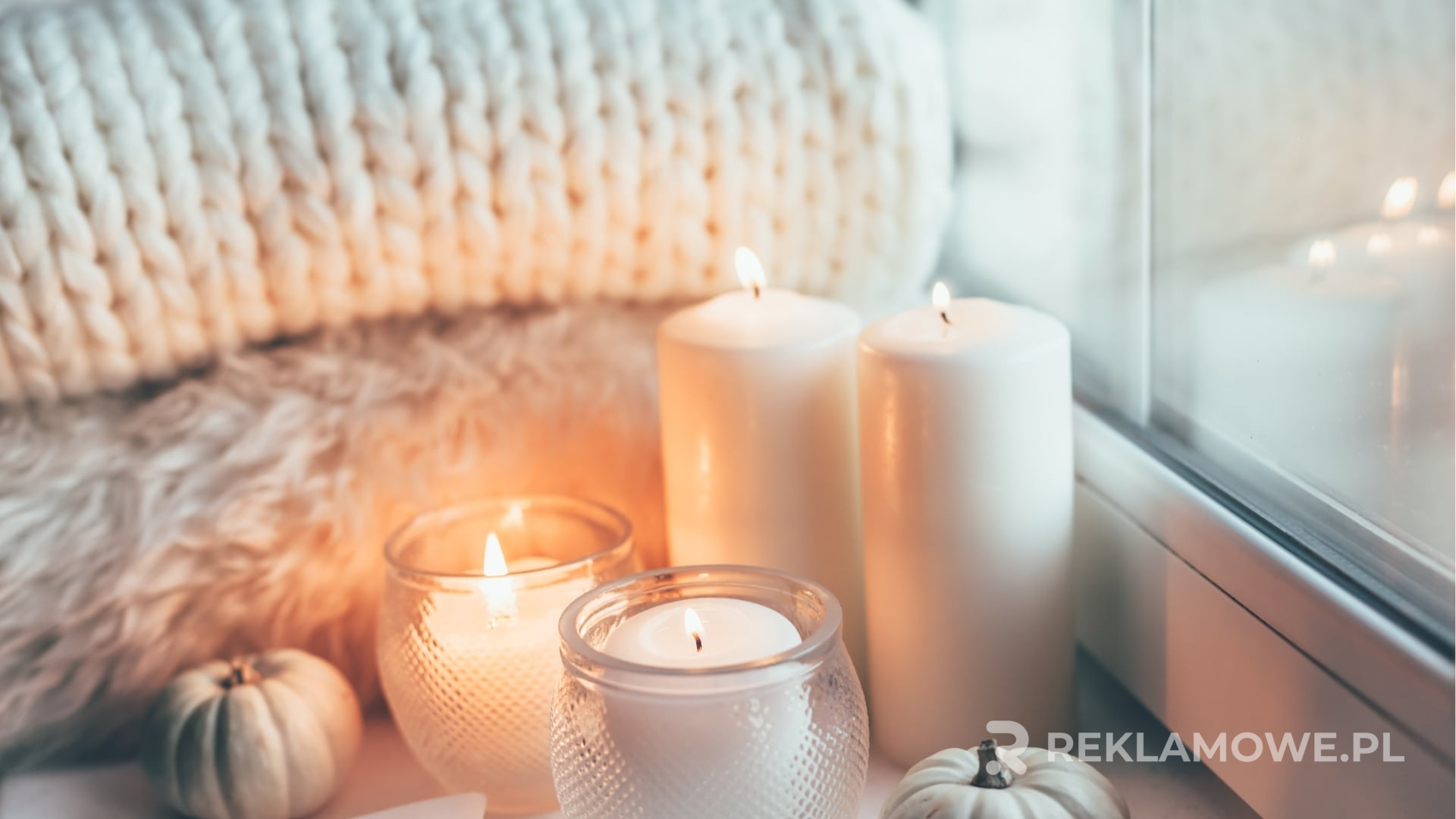 Świeczki reklamowe używane w personalizowanych usługach